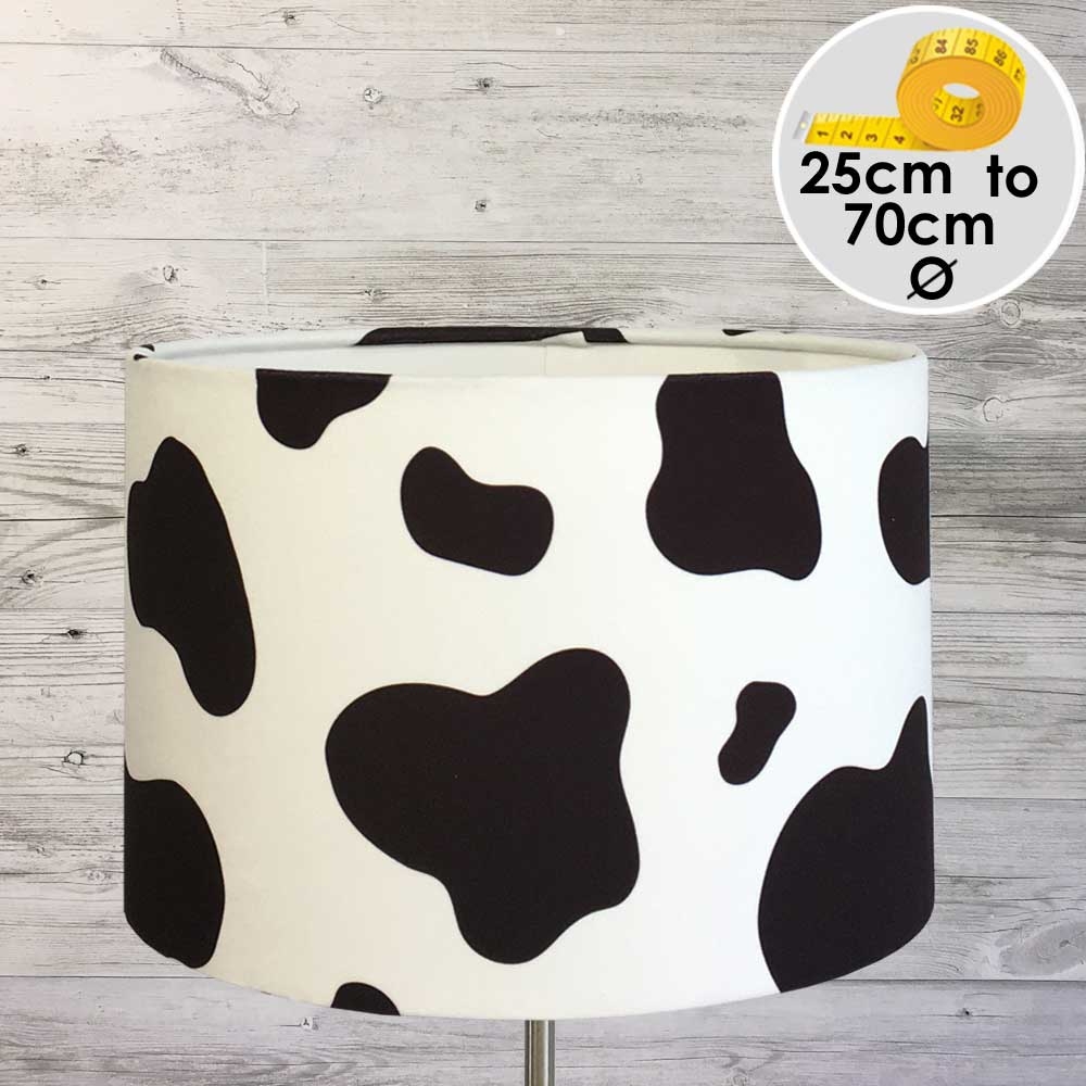 COW PRINT LAMPSHADE